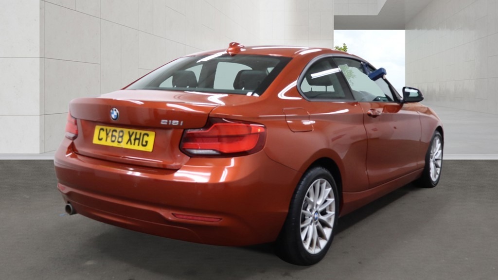 BMW 2 Series 218I Se Pro Media Nav Ulez Dab Blue CY68XHG Orange #5