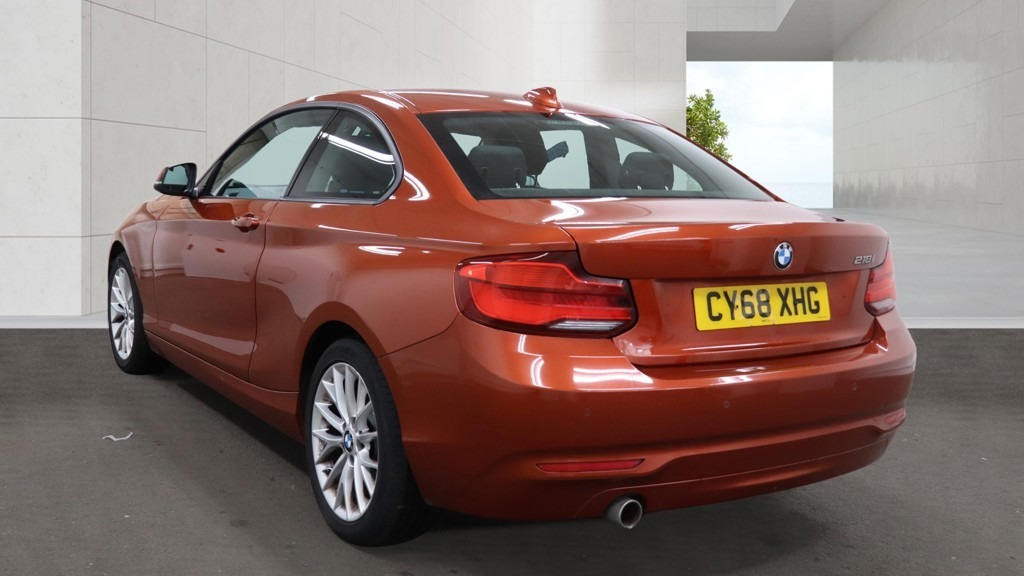 BMW 2 Series 218I Se Pro Media Nav Ulez Dab Blue CY68XHG Orange #2
