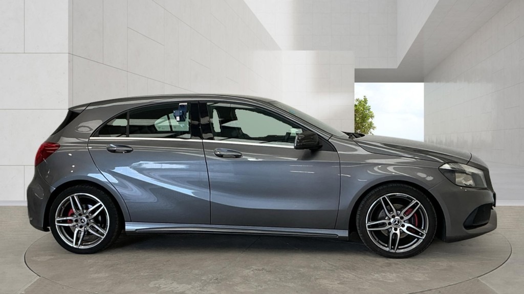 Mercedes-Benz A Class A180d Amg Line Nav Camera Ulez 72 Mpg WF18OJL Grey #6