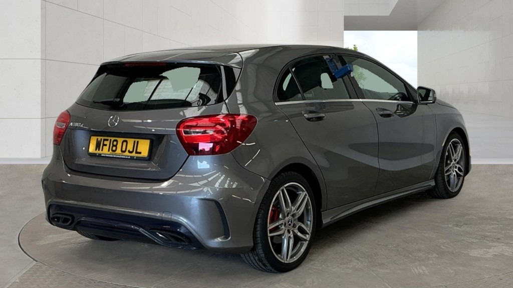 Mercedes-Benz A Class A180d Amg Line Nav Camera Ulez 72 Mpg WF18OJL Grey #5
