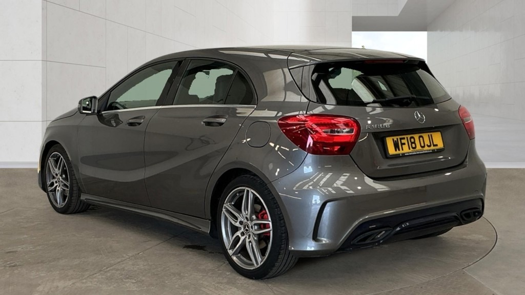 Mercedes-Benz A Class A180d Amg Line Nav Camera Ulez 72 Mpg WF18OJL Grey #2