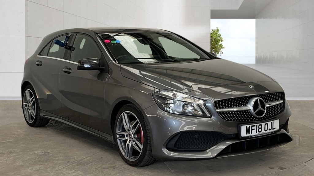 Mercedes-Benz A Class A180d Amg Line Nav Camera Ulez 72 Mpg Grey