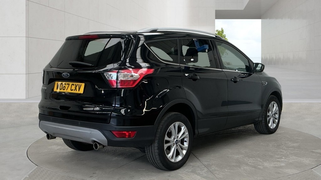 Ford Kuga 2.0 Tdci Titanium Nav Ulez 60 Mpg Dab WO67CXV Black #5