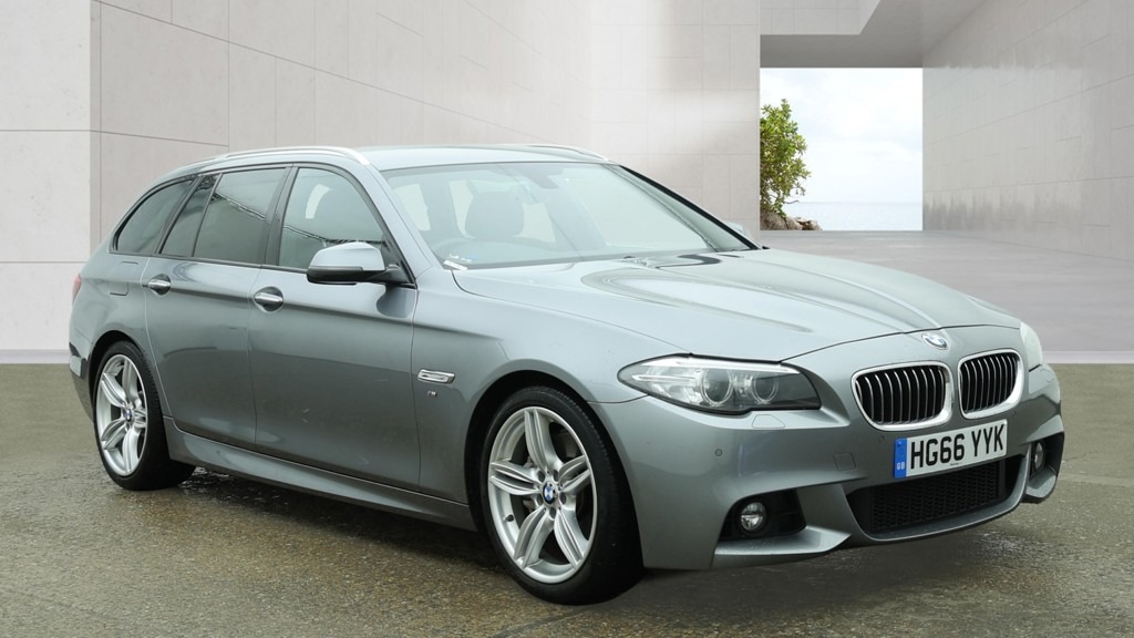 BMW 5 Series 525D M Sport Step Pro Media Leather Grey