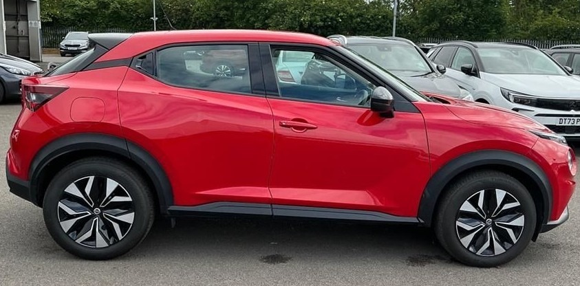 Nissan Juke 1.0 Dig-t 114 Acenta Camera Ulez Dab BD71EFZ Red #5