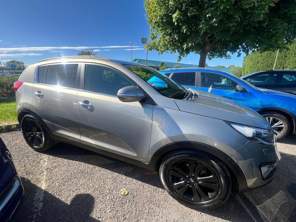 Kia Sportage 1.7 Crdi Isg 3 Sunroof Leather 10 Servi Silver