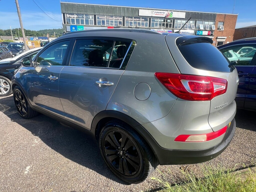 Kia Sportage 1.7 Crdi Isg 3 Sunroof Leather 10 Servi Silver #2