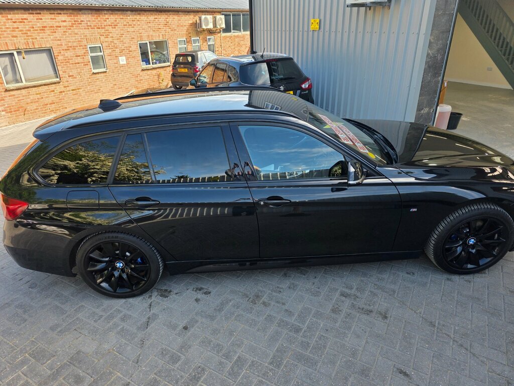 BMW 3 Series 2.0 320D M Sport Touring Xdrive YH14DSZ Black #5