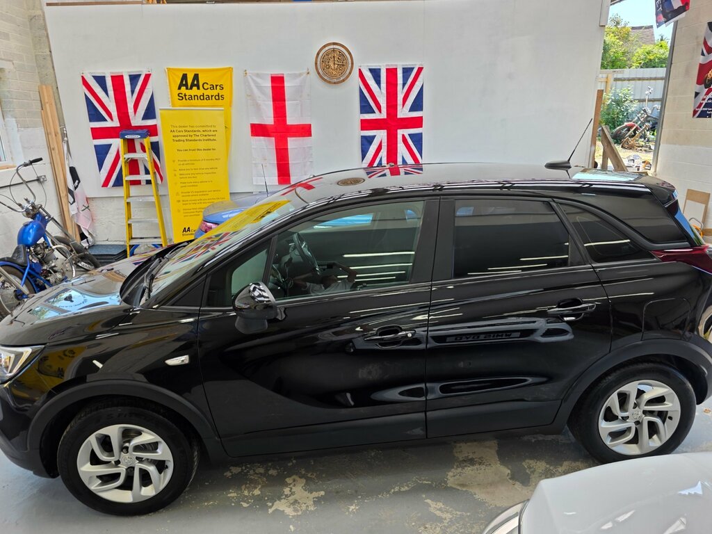 Vauxhall Crossland X 1.2 Se Suv Euro 6 83 Ps BV68GUE Black #4