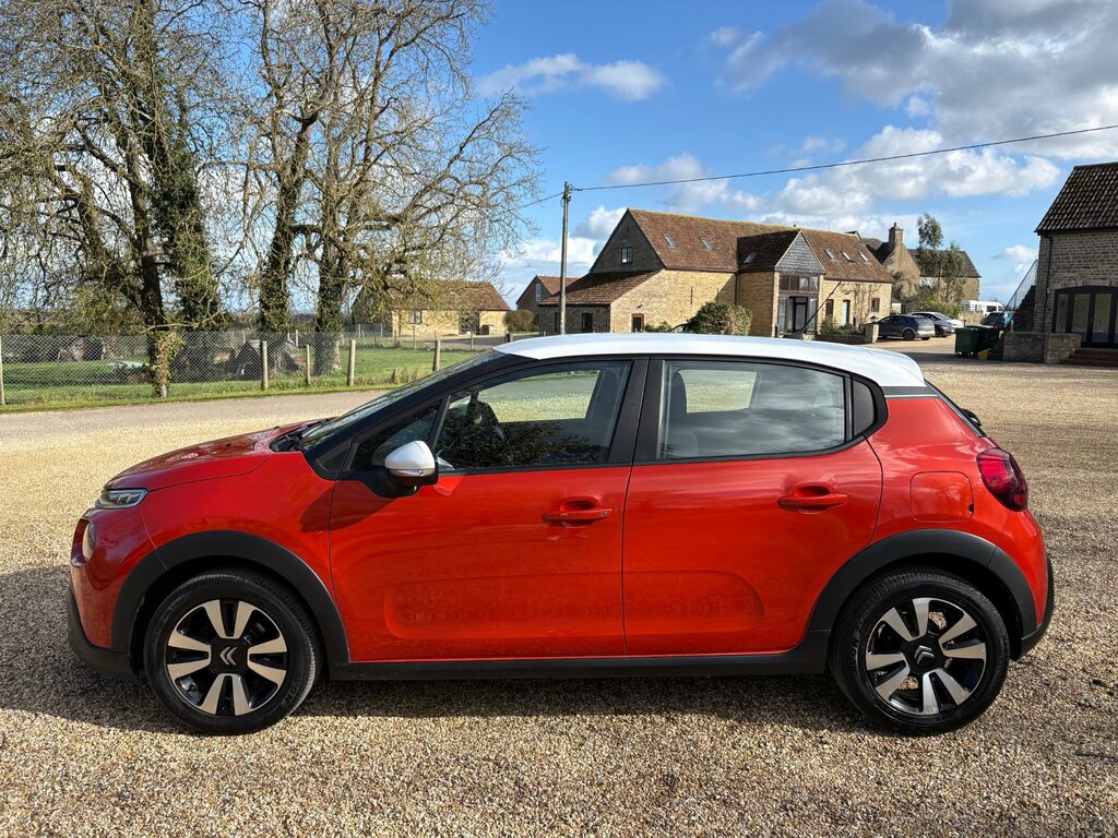 Citroen C3 1.2 Puretech Feel Hatchback Euro WU20UZY Orange #3
