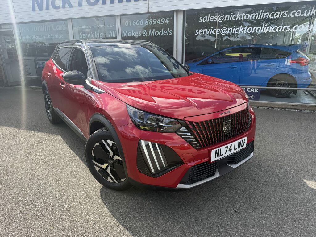 Peugeot 2008 Petrol NL74LWU Red #2