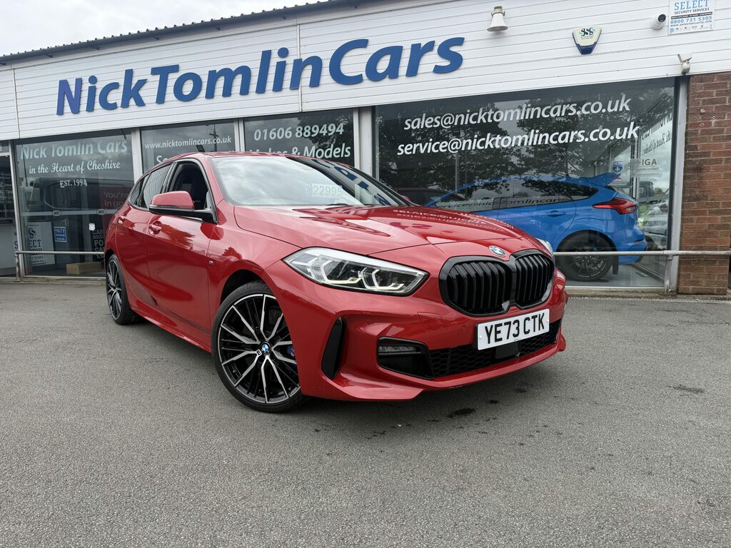 BMW 1 Series Petrol Red