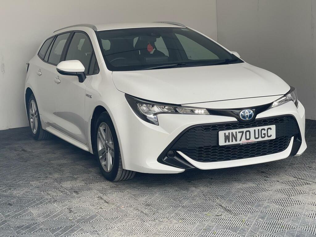 Toyota Corolla 1.8 Vvt-h Icon Touring Sports Cvt Euro 6 Ss White