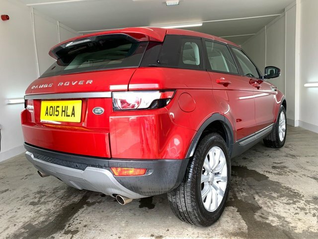 Land Rover Range Rover Evoque 2.2 Sd4 Pure Tech AO15HLA Red #4