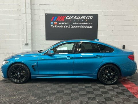 BMW 4 Series Gran Coupe 3.0 430D Gran RF68SDY Blue #3