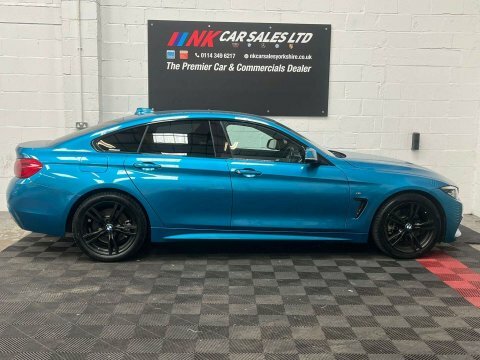 BMW 4 Series Gran Coupe 3.0 430D Gran RF68SDY Blue #2