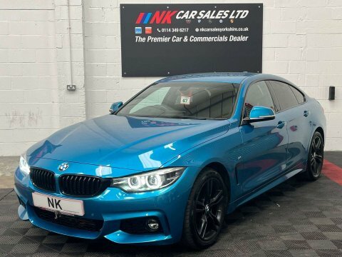 BMW 4 Series Gran Coupe 3.0 430D Gran RF68SDY Blue #4