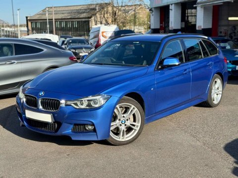 BMW 3 Series 3.0 335D Xdrive YK67MXH Blue #2