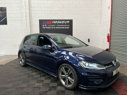 Volkswagen Golf 2.0 Golf R-line HS19KSK Blue