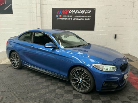 BMW 2 Series 2.0 220D M Blue