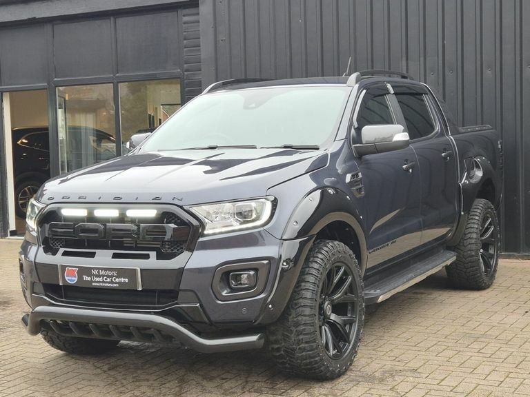 Ford Ranger Pick Up Double Cab Wildtrak 2.0 Ecoblue 213 YP72CDZ Grey #4