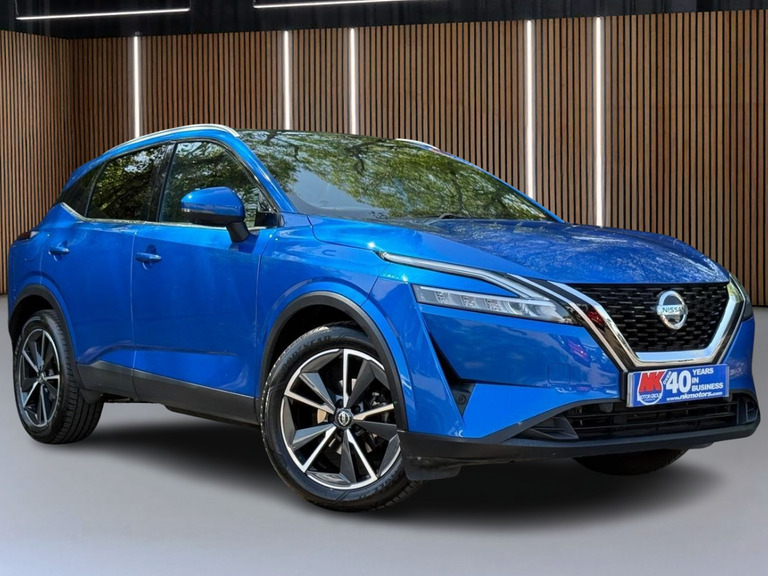 Nissan Qashqai 1.3 Dig-t Mh 158 Tekna Xtronic Blue