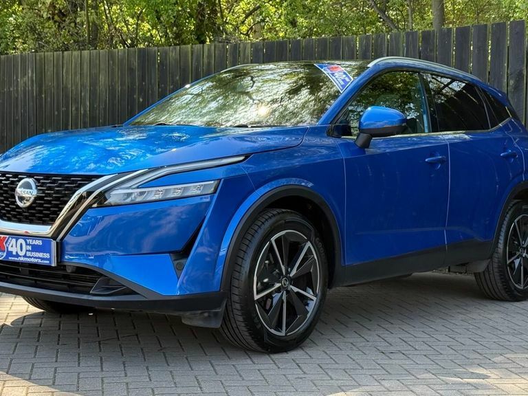 Nissan Qashqai 1.3 Dig-t Mh 158 Tekna Xtronic SW71FRP Blue #4