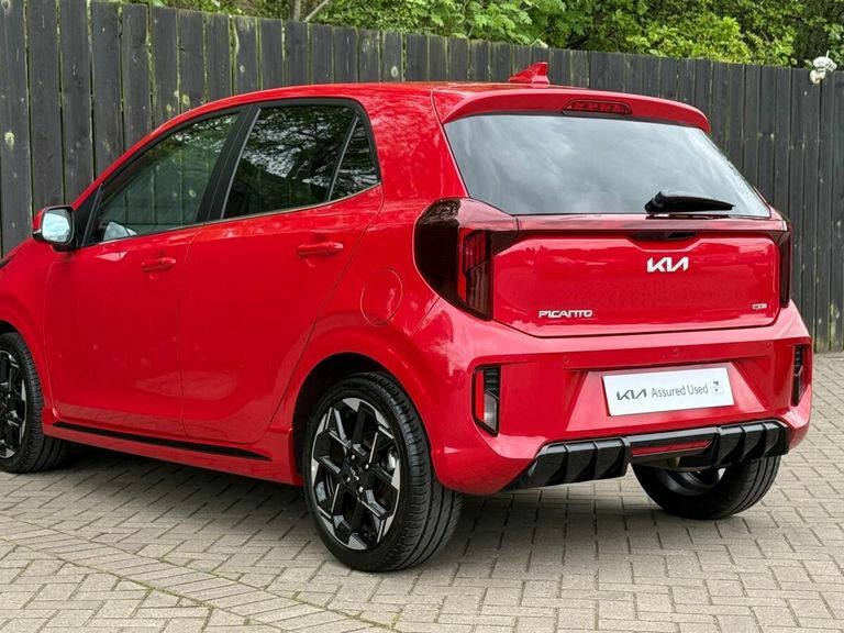Kia Picanto 1.2 Gt-line S HG25JHZ Red #6