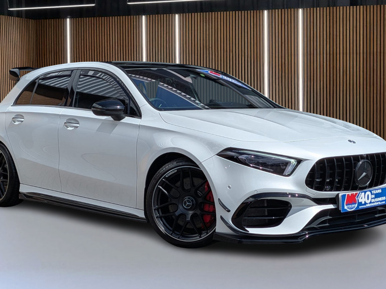 Mercedes-Benz A Class A45 S 4Matic Plus White