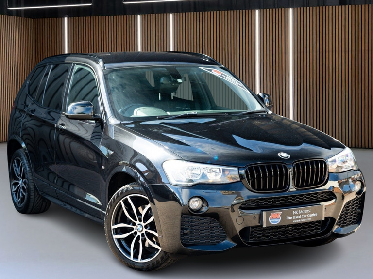 BMW X3 Xdrive20d M Sport Step YH16KCW Black