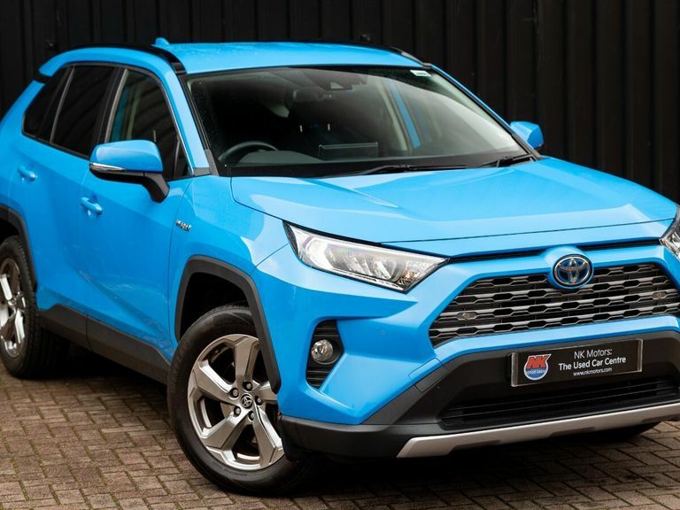 Toyota Rav 4 2.5 Vvt-i Hybrid Design Cvt 2Wd SE21LZU Blue #2