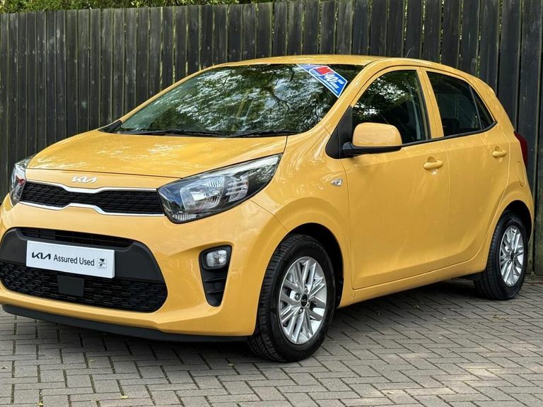 Kia Picanto 1.0 2 4 Seats FD22VNW Yellow #4