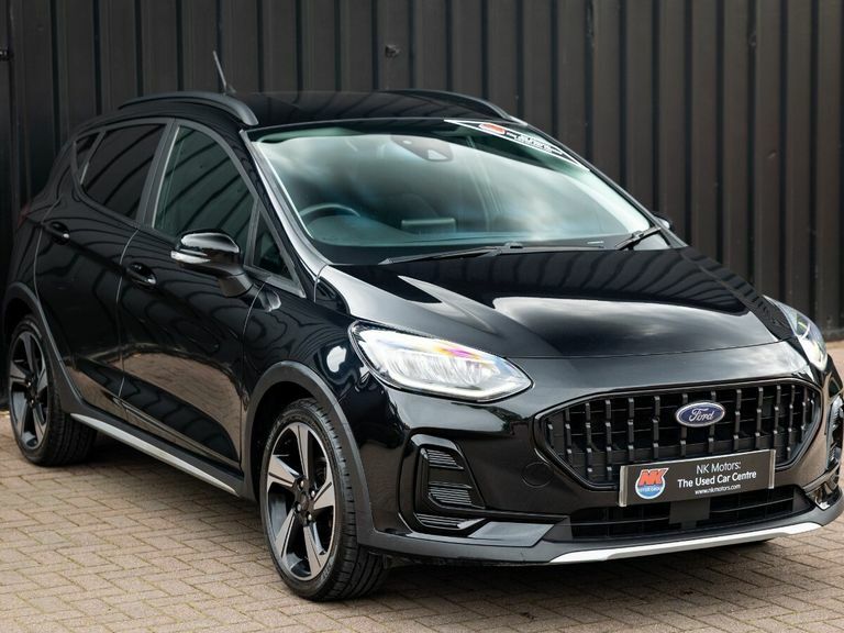 Ford Fiesta 1.0 Ecoboost Hybrid Mhev 125 Active LP71OMJ Black #3