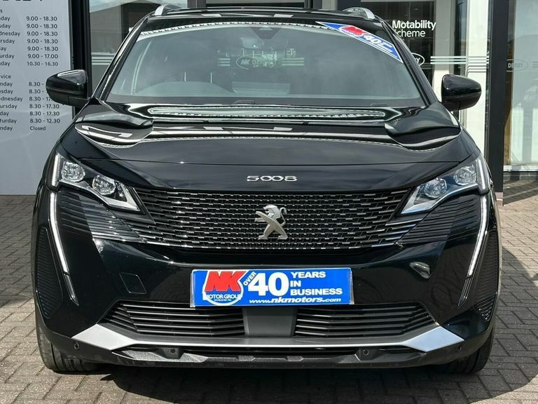 Peugeot 5008 1.5 Bluehdi Gt Eat8 SA23CLO Black #6
