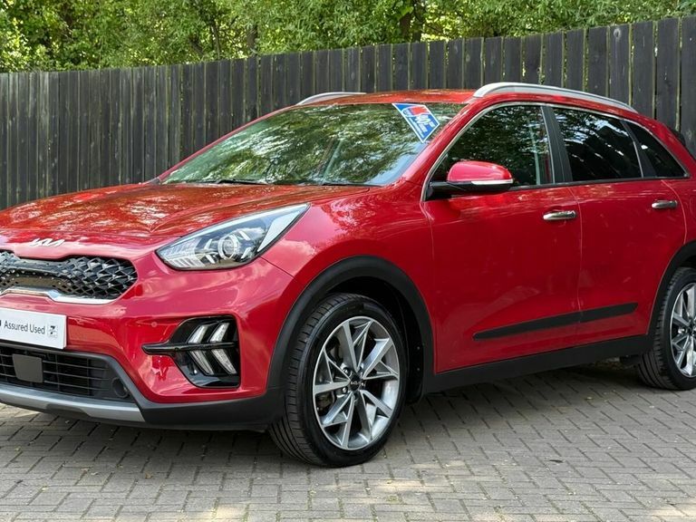 Kia Niro 1.6 Gdi Hybrid 3 Dct FN22HHZ Red #4