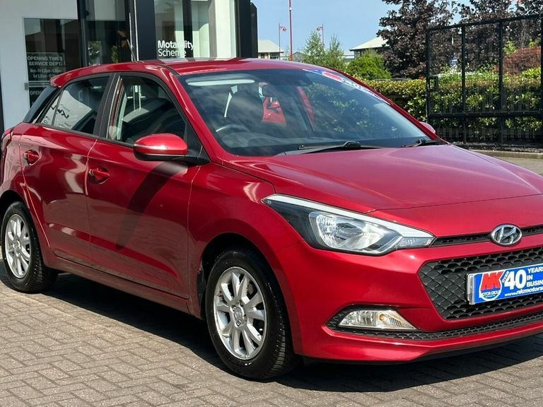 Hyundai I20 1.2 Se SY67UNE Red #6