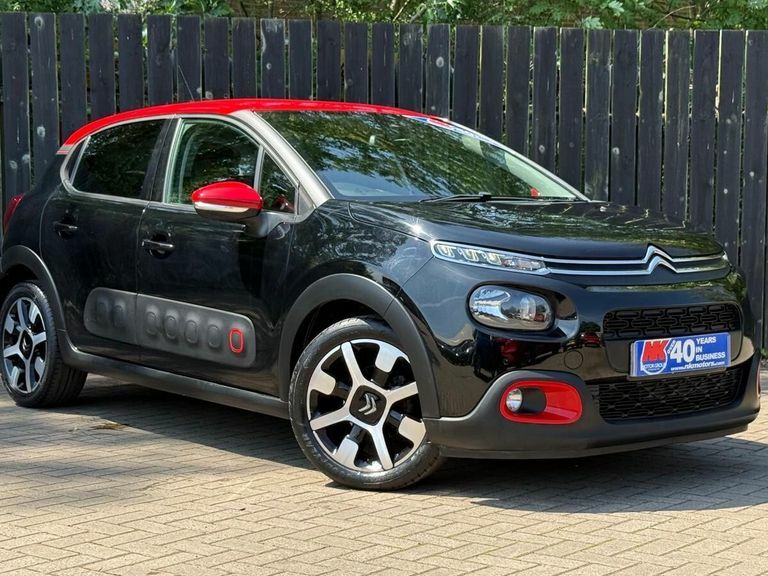 Citroen C3 1.2 Puretech 82 Flair Nav Edition MF68BHD Black #2