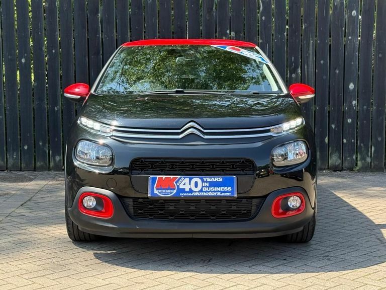 Citroen C3 1.2 Puretech 82 Flair Nav Edition MF68BHD Black #3