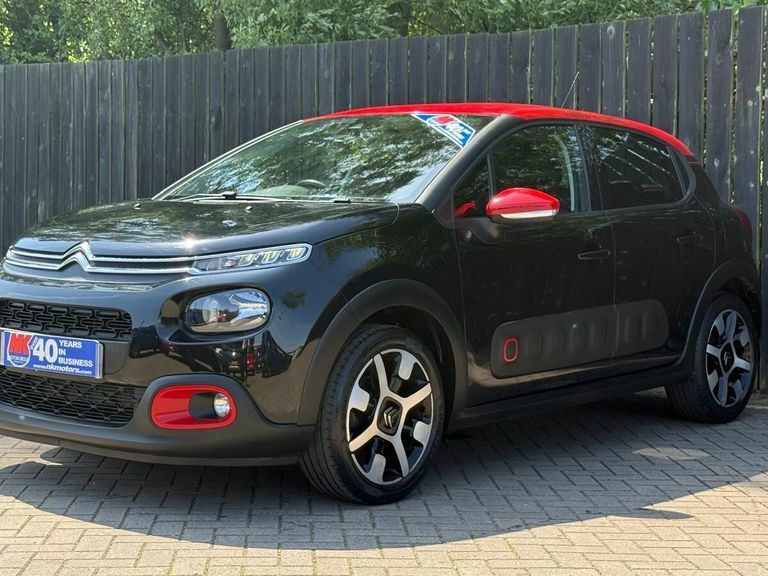 Citroen C3 1.2 Puretech 82 Flair Nav Edition MF68BHD Black #4