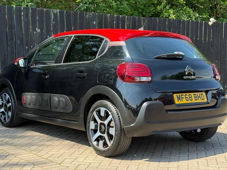 Citroen C3 1.2 Puretech 82 Flair Nav Edition MF68BHD Black #6