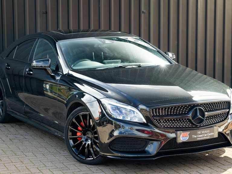 Mercedes-Benz CLS Cls 350D Amg Line Premium Plus 9G-tronic Black #2