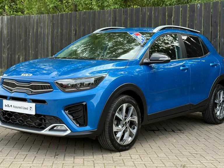 Kia Stonic 1.0T Gdi 98 Gt-line Dct FP24XJE Blue #4