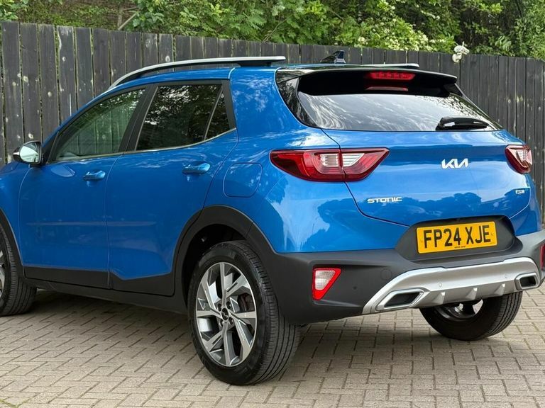 Kia Stonic 1.0T Gdi 98 Gt-line Dct FP24XJE Blue #6