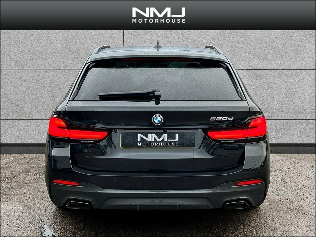 BMW 5 Series 2023 2.0 520D Mht M Sport Touring Steptronic Euro YL23KXP Black #6