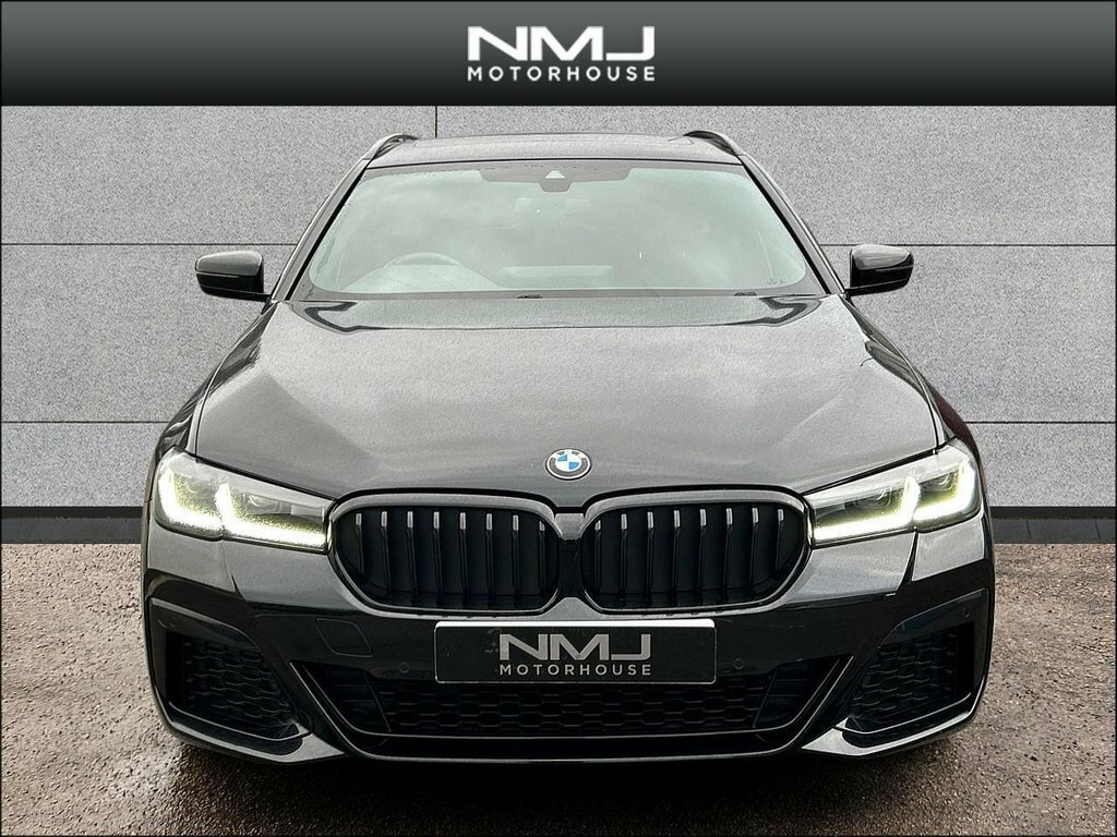 BMW 5 Series 2023 2.0 520D Mht M Sport Touring Steptronic Euro YL23KXP Black #2