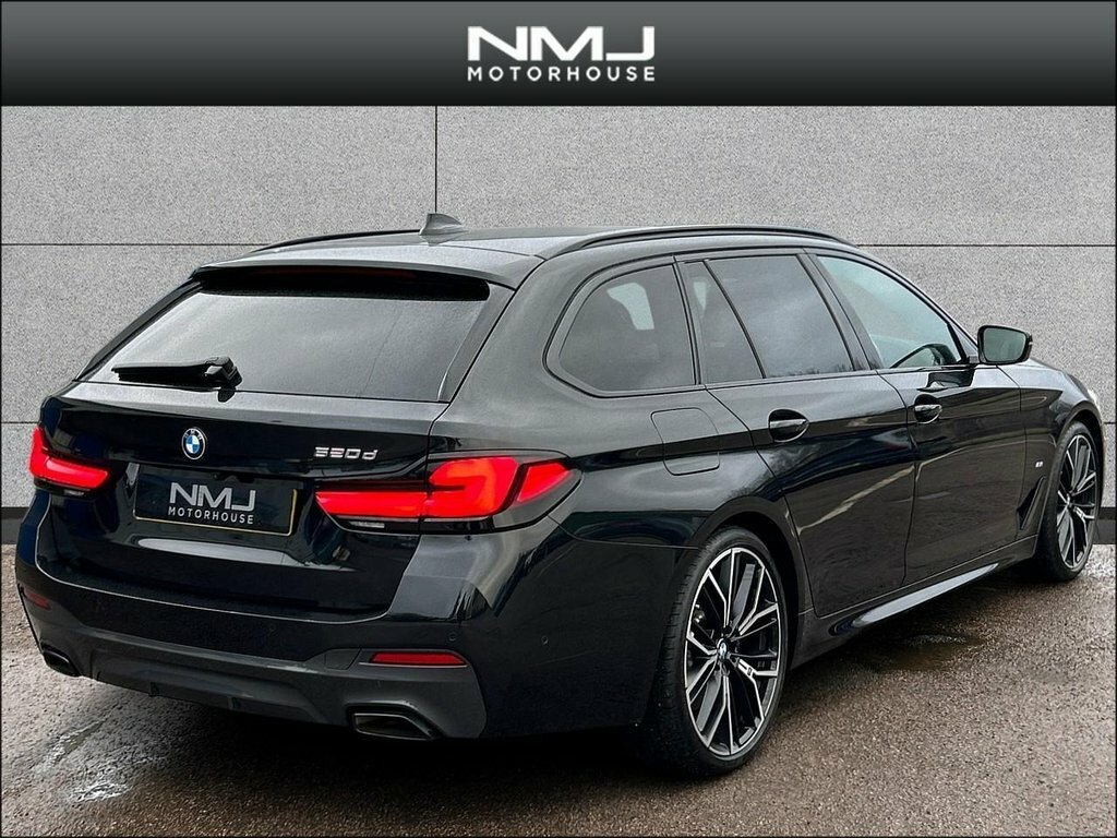 BMW 5 Series 2023 2.0 520D Mht M Sport Touring Steptronic Euro YL23KXP Black #5