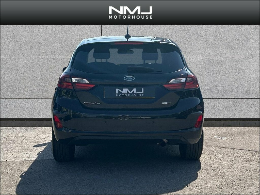 Ford Fiesta 2022 1.0T Ecoboost Mhev Titanium Vignale Dct Euro KT22KNE Black #6