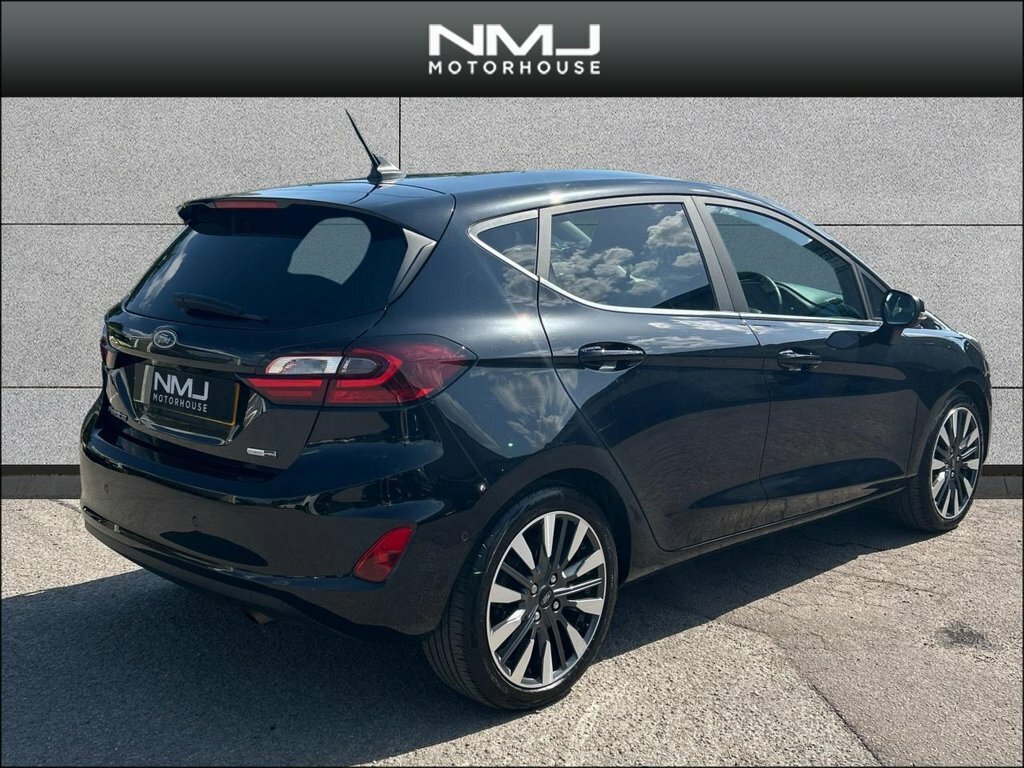 Ford Fiesta 2022 1.0T Ecoboost Mhev Titanium Vignale Dct Euro KT22KNE Black #5