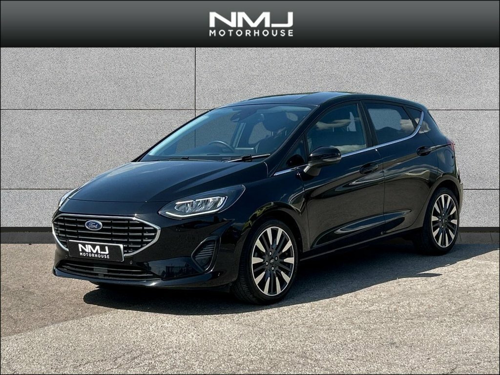 Ford Fiesta 2022 1.0T Ecoboost Mhev Titanium Vignale Dct Euro KT22KNE Black #3