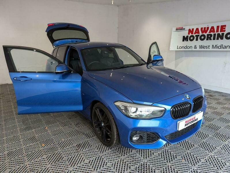 BMW 1 Series 1.5 116D M Sport YK68KMM Blue #4